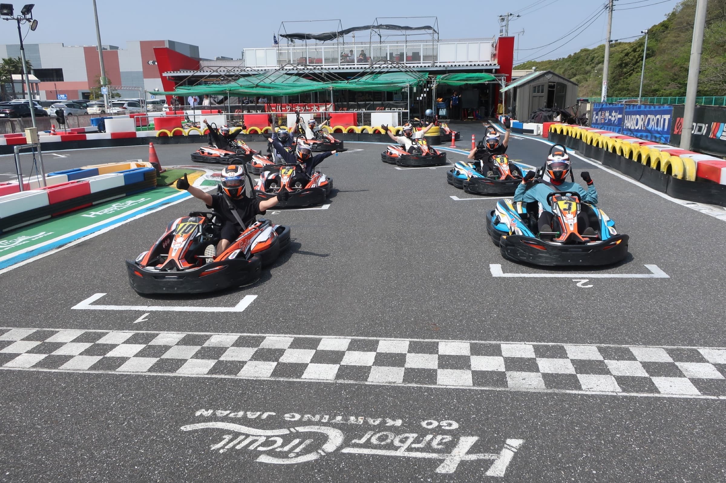 ハーバーサーキットのグループレース